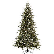 Vickerman Frosted Balsam Fir Pre-Lit Christmas Tree with Clear Dura-Lit Lights
