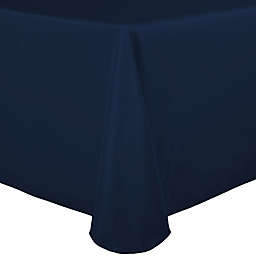 Basic Polyester 90-Inch x 156-Inch Oblong Tablecloth in Midnight Navy