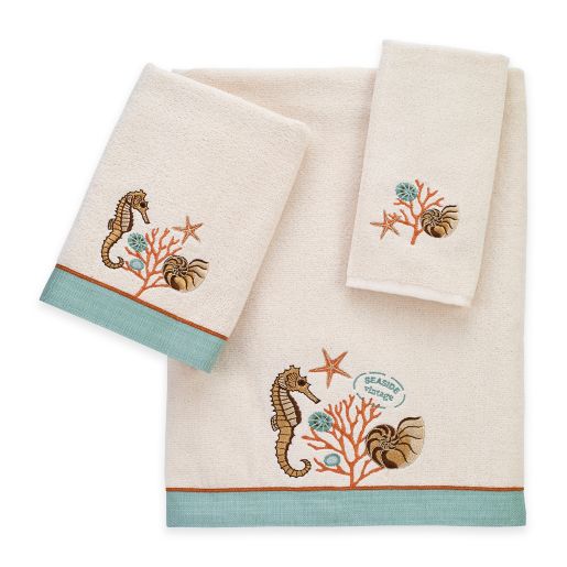 seaside bath towels