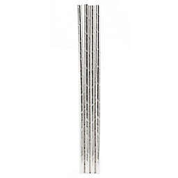 Kikkerland® 144-Pack Paper Straws in Silver