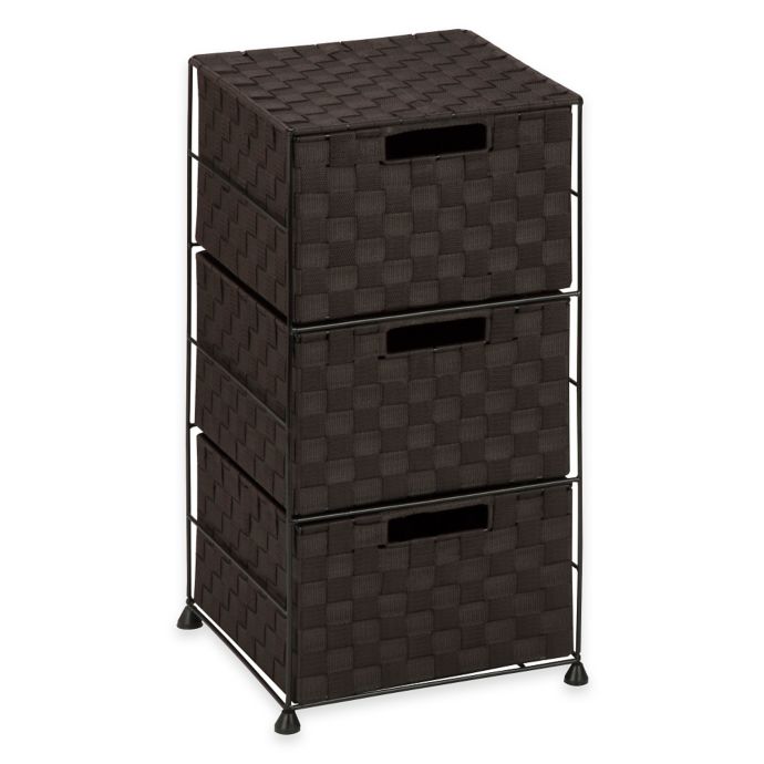 Honey Can Do 3 Drawer Chest In Espresso Bed Bath Beyond