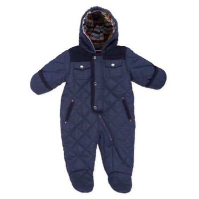 navy pram suit
