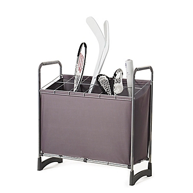 12-Compartment Utility Storage Unit in Silver. View a larger version of this product image.