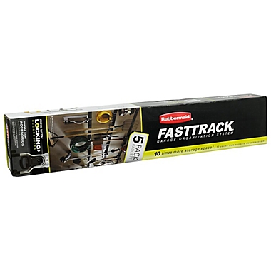 Rubbermaid&reg; FastTrack&reg; 5-Piece All-in-One Kit in Black. View a larger version of this product image.