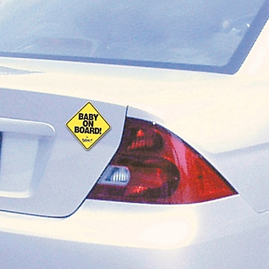 Safety 1st&reg; Baby on Board Sign Car Magnet in Yellow. View a larger version of this product image.