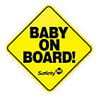 Alternate image 3 for Safety 1st&reg; Baby on Board Sign Car Magnet in Yellow
