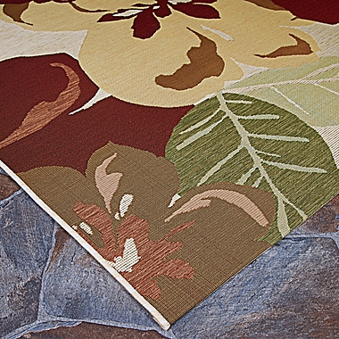 Couristan&reg; Novella Rosebud 4-Foot x 5-Foot 10-Inch Rug. View a larger version of this product image.