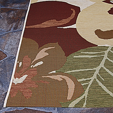 Couristan&reg; Novella Rosebud 4-Foot x 5-Foot 10-Inch Rug. View a larger version of this product image.