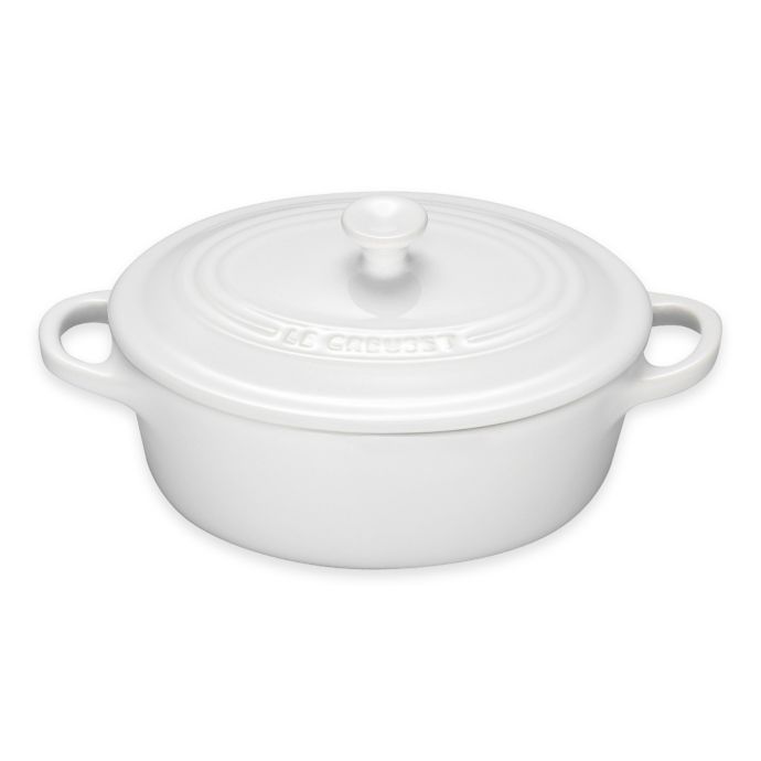 Le Creuset® 12 oz. Mini Oval Stoneware Cocotte Bed Bath & Beyond