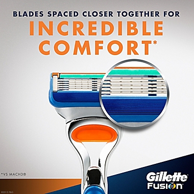 Gillette&reg; Fusion&reg; Razor. View a larger version of this product image.