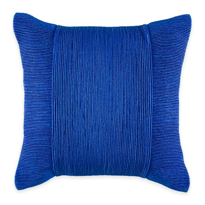 Kas Australia Pushkar Tuxedo Throw Pillow in Royal Blue ...