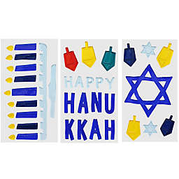 Hanukkah Gel Window Clings (24-Count)