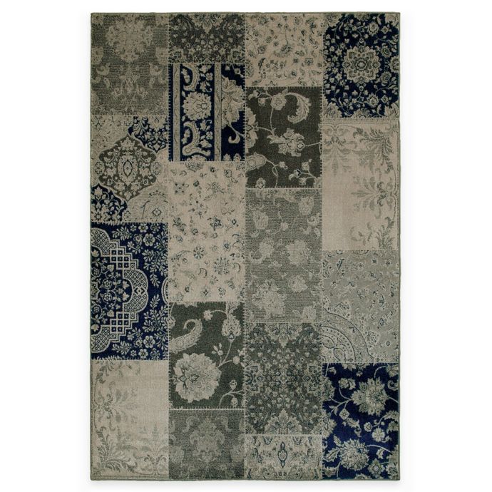 Oriental Weavers Richmond Patchwork Rug in Ivory Bed Bath & Beyond