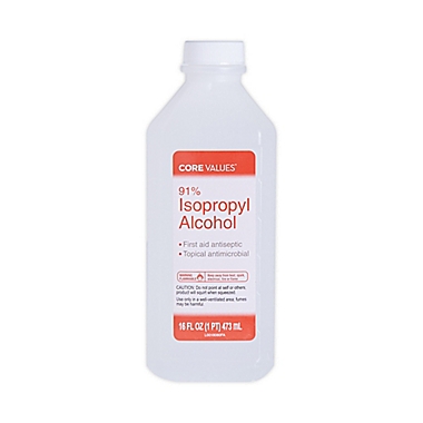 Core Values&trade; 16 oz. 91% Isopropyl Alcohol. View a larger version of this product image.