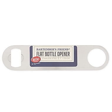 Bartender&#39;s Friend Stainless Steel Bottle Opener. View a larger version of this product image.