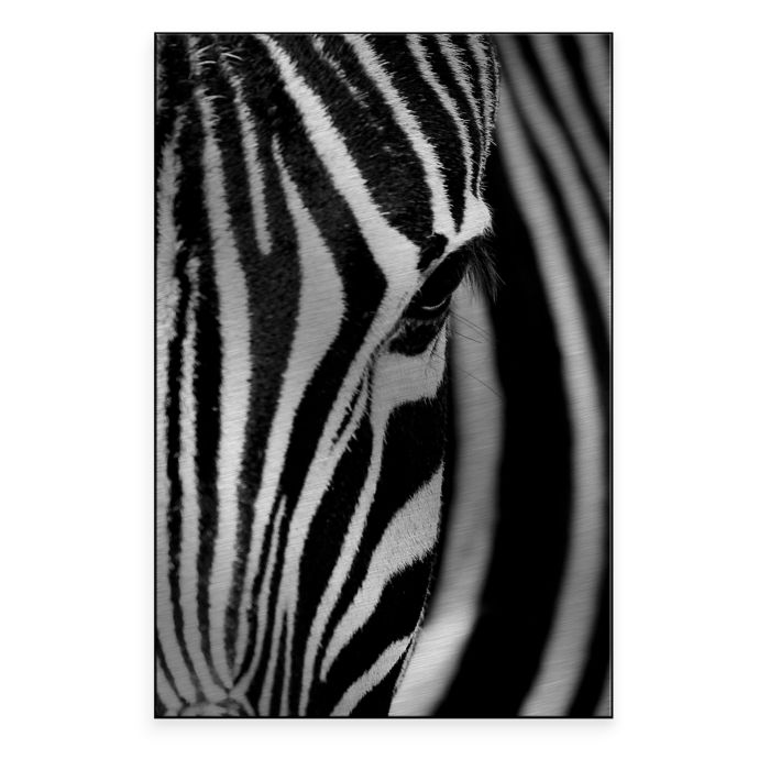 Face of the Zebra Metal Wall Art | Bed Bath & Beyond