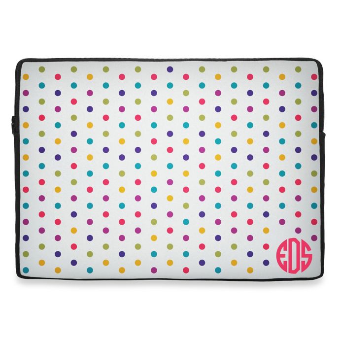 13Inch Neoprene Initial Laptop Sleeve Bed Bath & Beyond