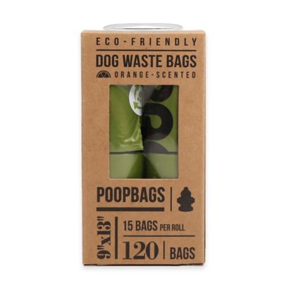 Scented PoopBags 120-Pack Dog Waste Bags in Green