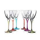 Alternate image 0 for Lorren Home Trends Fusion Cordial Glasses in Multi (Set of 6)