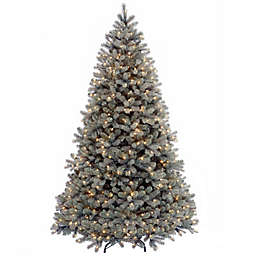 National Tree Company 6.5-Foot Pre-Lit Douglas Blue Fir Christmas Tree