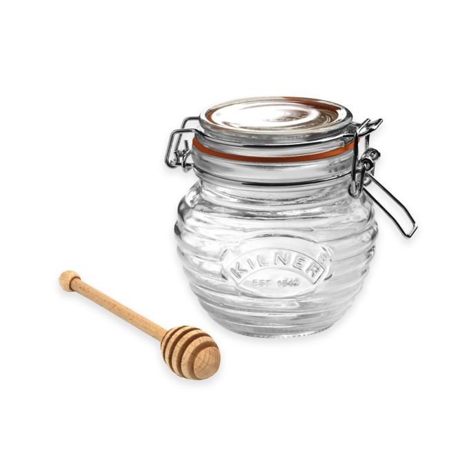 Kilner Honey Pot With Wooden Dipper Bed Bath Beyond