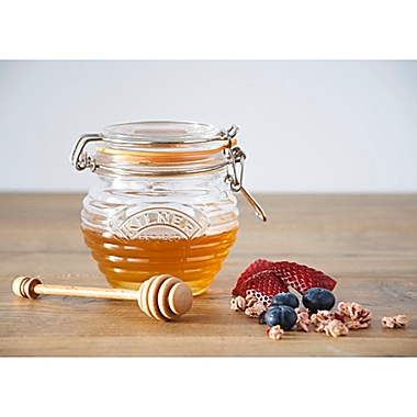 Kilner&reg; Honey Pot with Wooden Dipper. View a larger version of this product image.