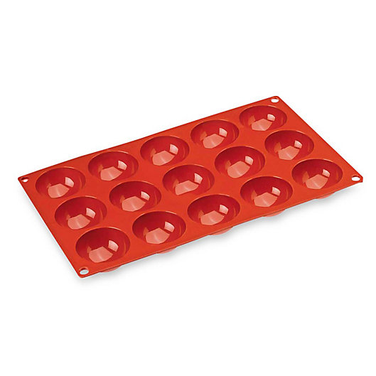 Alternate image 1 for Paderno® Nonstick Round 15 Cavity Silicone Mold
