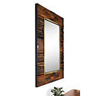 Alternate image 1 for Ren-Wil Pretoria 30-Inch x 42-Inch Rectangular Mirror in Brown