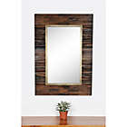 Alternate image 3 for Ren-Wil Pretoria 30-Inch x 42-Inch Rectangular Mirror in Brown