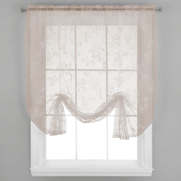 Heritage Lace English Ivy 63 Inch Drape Shade Panel Bed Bath