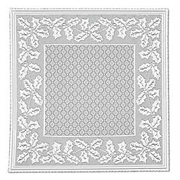 Heritage Lace® Holly Vine Table Topper in White