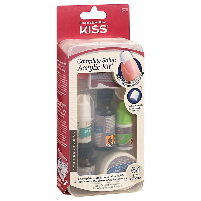 KISS® Complete Press-On Nail Salon Acrylic Kit™ | Bed Bath & Beyond