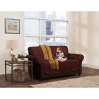 Alternate image 1 for Zenna Home Smart Fit Plush 3-Piece Waterproof Loveseat Cover in Garnet