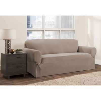 Zenna Home: Smart Fit Portland Stretch Sofa Slipcover
