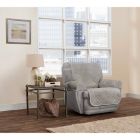 Alternate image 0 for Zenna Home Smart Fit Plush 3-Piece Waterproof Recliner Cover in Grey