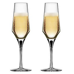Orrefors Metropol Champagne Flutes (Set of 2)