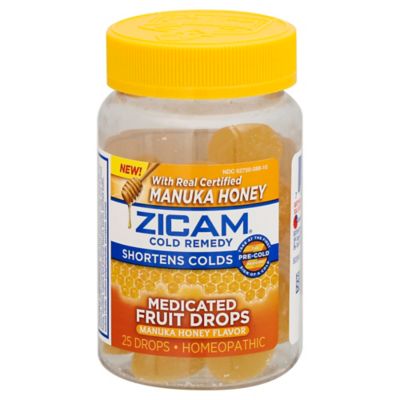 Zicam&reg; 25-Count Medicated Fruit Drops in Manuka Honey