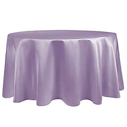 Ultimate Textile Duchess 120-Inch Round Tablecloth in Lilac