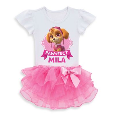 paw patrol skye tutu dress