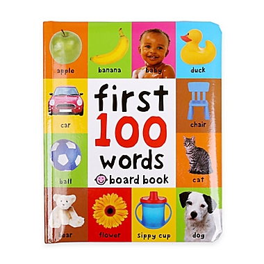 "First 100 Words" Book by Roger Priddy. View a larger version of this product image.