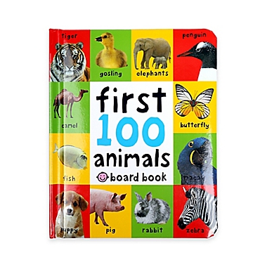 &quot;First 100 Animals&quot; Book by Roger Priddy. View a larger version of this product image.