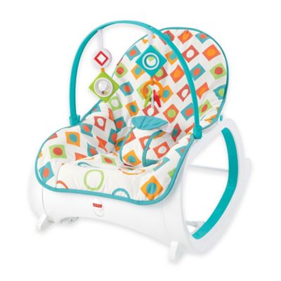 grey fisher price rocker