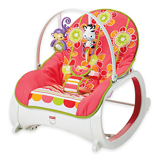 Alternate image 1 for Fisher-Price® Infant-to-Toddler Rocker in Floral Confetti