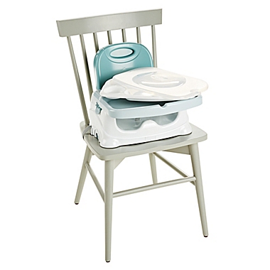 Fisher-Price&reg; Healthy Care&trade; Deluxe Booster Seat in Grey. View a larger version of this product image.