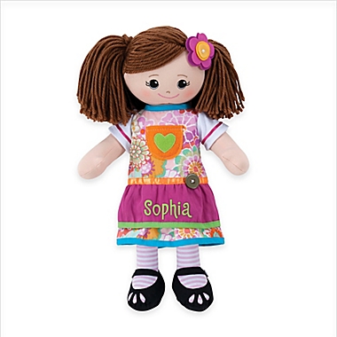 Brunette Rag Doll. View a larger version of this product image.