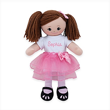 Brunette Doll with Tutu. View a larger version of this product image.