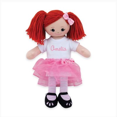 Red Head Doll with Tutu