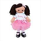 Alternate image 0 for Personalized Ballerina Doll with Tutu and Bow in Pink/White