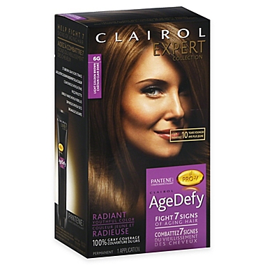 Clairol® Expert Collection Age Defy Hair Color in 6G Light Golden Brown |  Bed Bath & Beyond