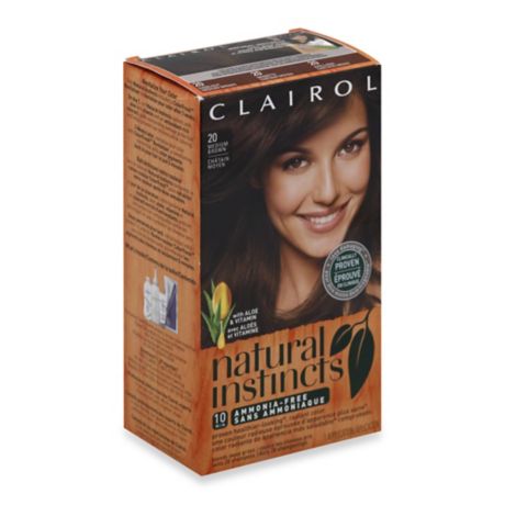 Clairol Natural Instincts Ammonia Free Semi Permanent Color In 20